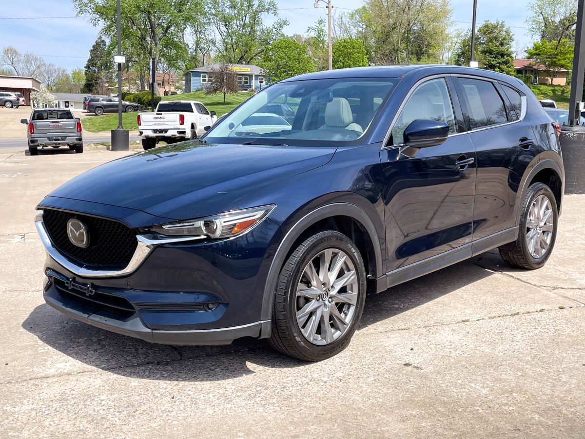 Blue 2019 Mazda CX-5 Grand Touring FWD SUV / Crossover Front-Wheel Drive Automatic